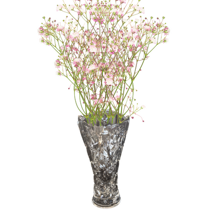Embossed Flower Design Vase