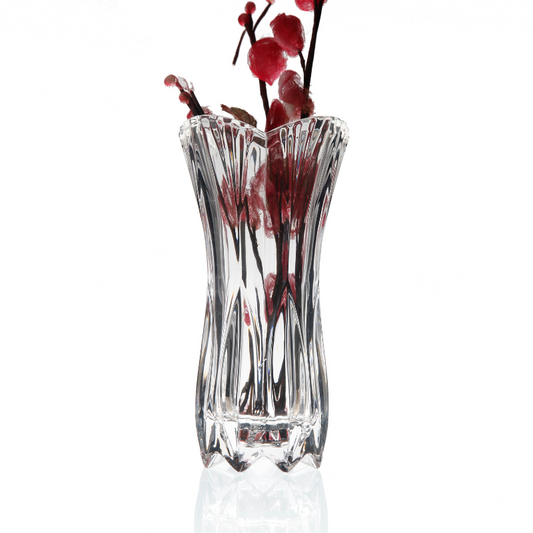 Hour Glass Traditional Style Vase