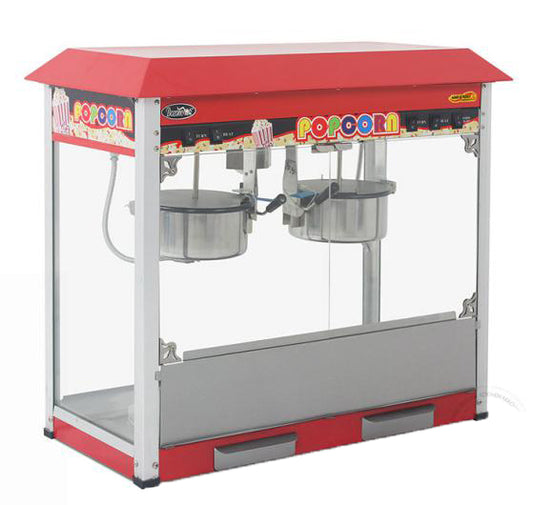 Commercial Popcorn Double Machine 16oz