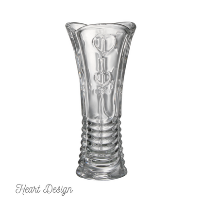 Small Glass Vase with Various Patterns