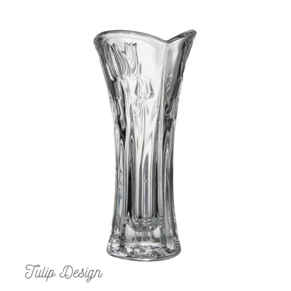 Small Glass Vase with Various Patterns