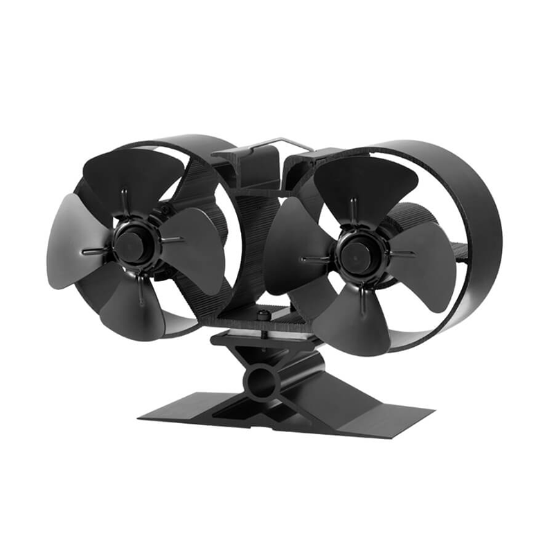 84T - Twin Blade Stove Fan 138mm Tall